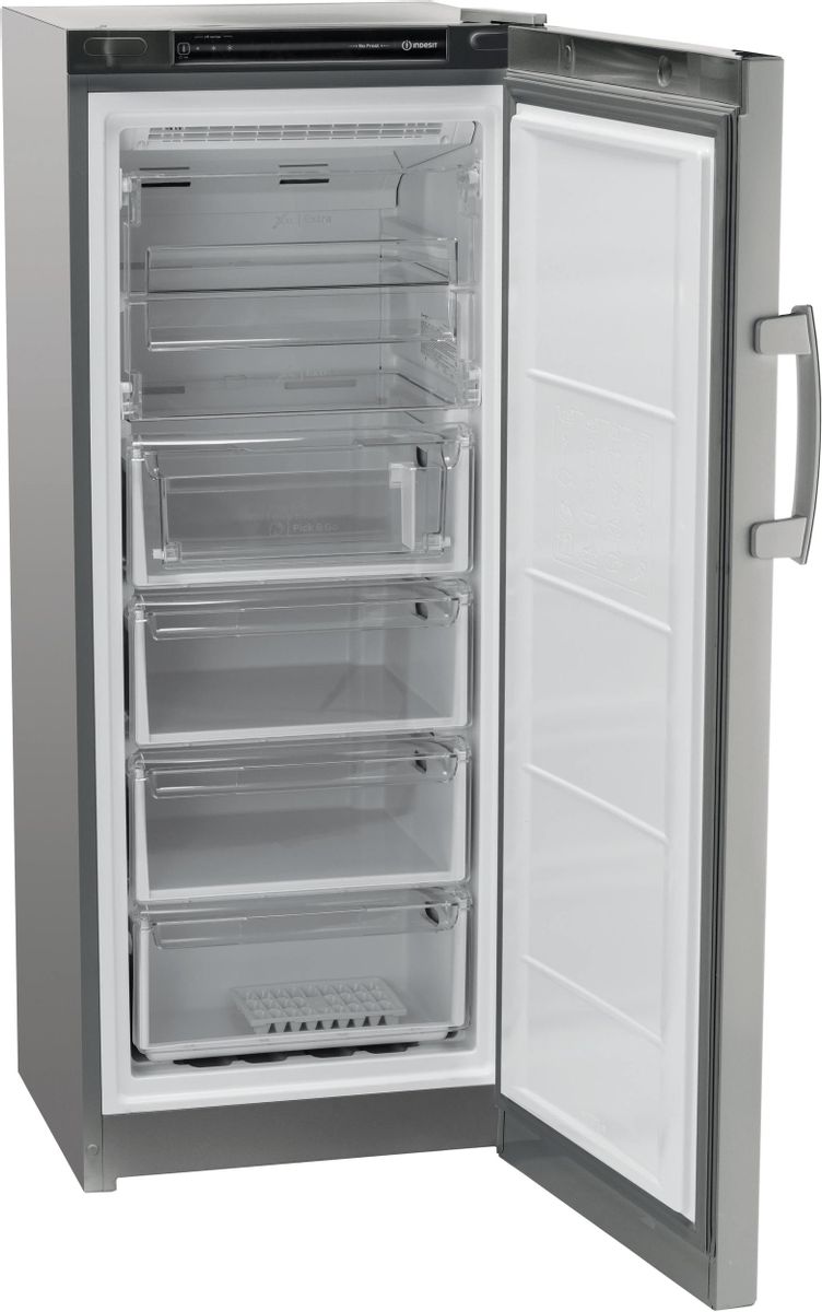 Морозильная камера Indesit DFZ 4150 G,  серебристый [869892600070]